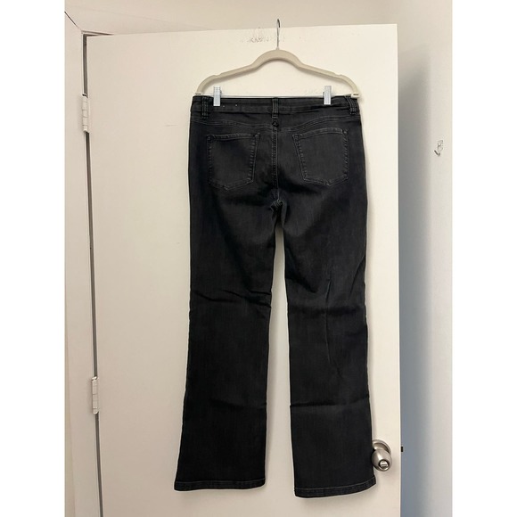 PrAna Jeans Women's Gray size 12 31 Straight Leg Jeans Organic Stretch - Picture 5 of 6